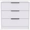 Tuhome Kaia 3 Drawers Dresser, Superior Top, White CLB6590 - alternate 6